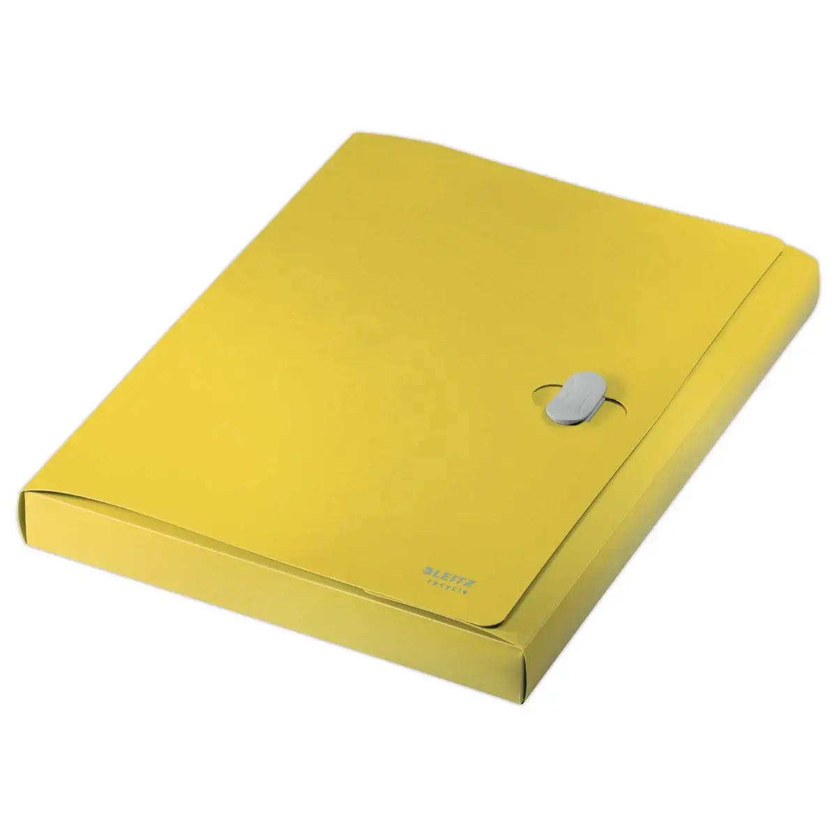 Bo&icirc;te de classement recycl&eacute; - jaune - LEITZ 
