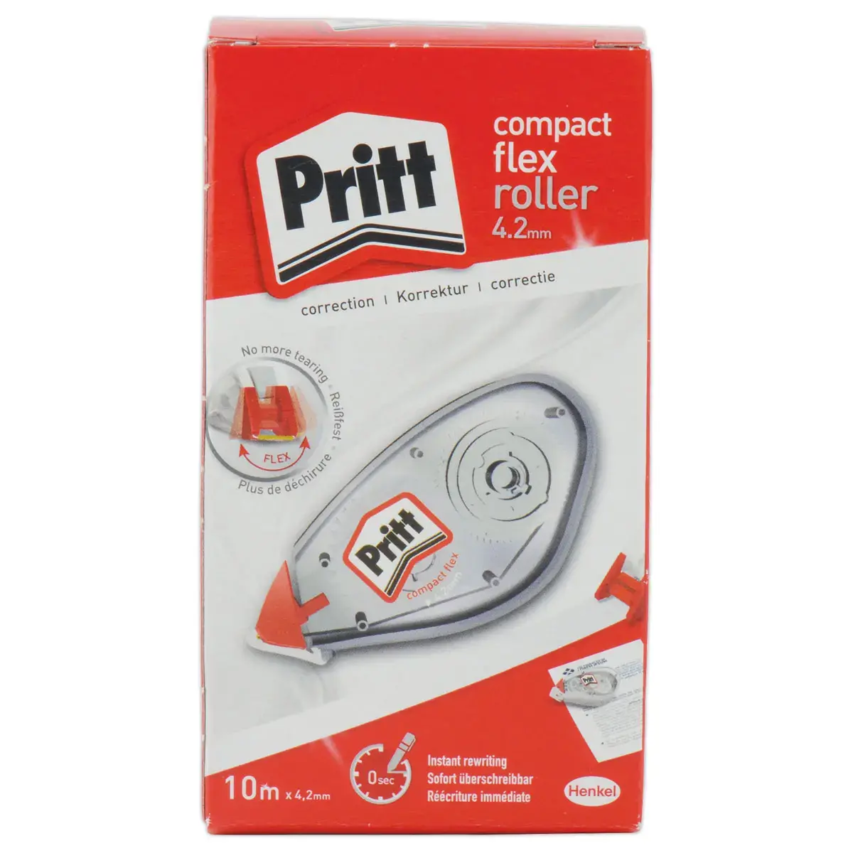 Correcteur à sec frontal Roller compact - 10 m x 4,2 mm - PRITT