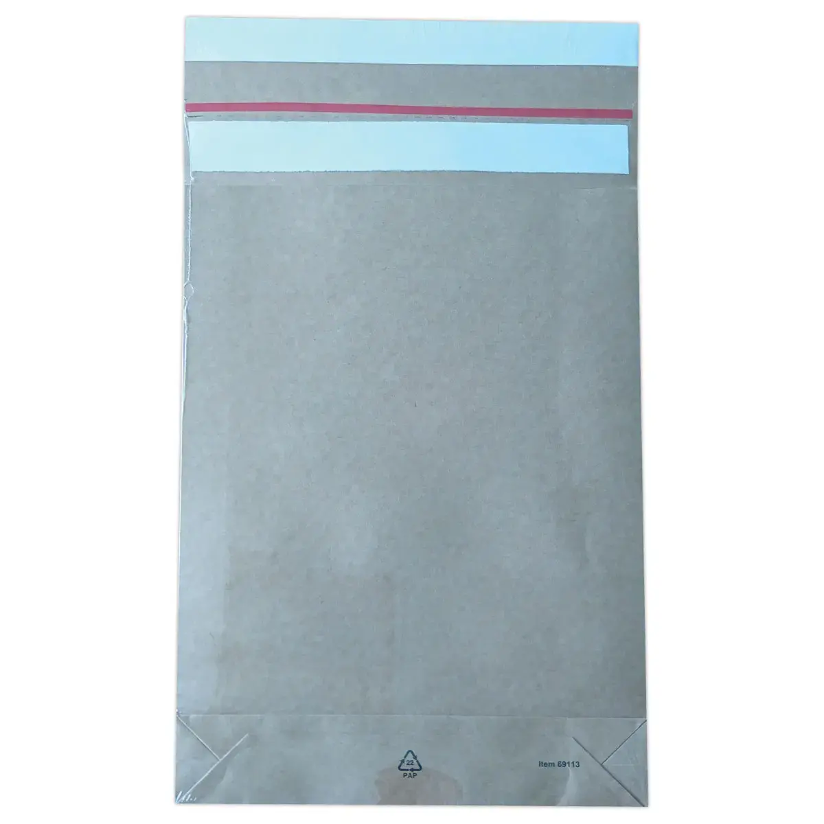 250 Pochettes réutilisables kraft 250x350x50 110g