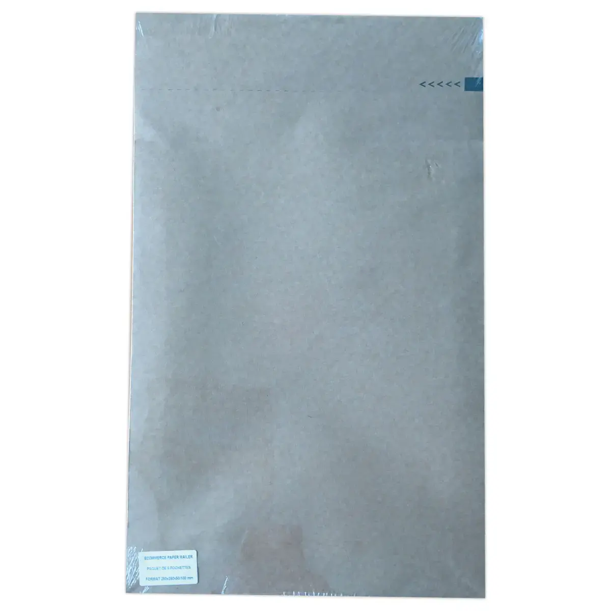 250 Pochettes réutilisables kraft 250x350x50 110g