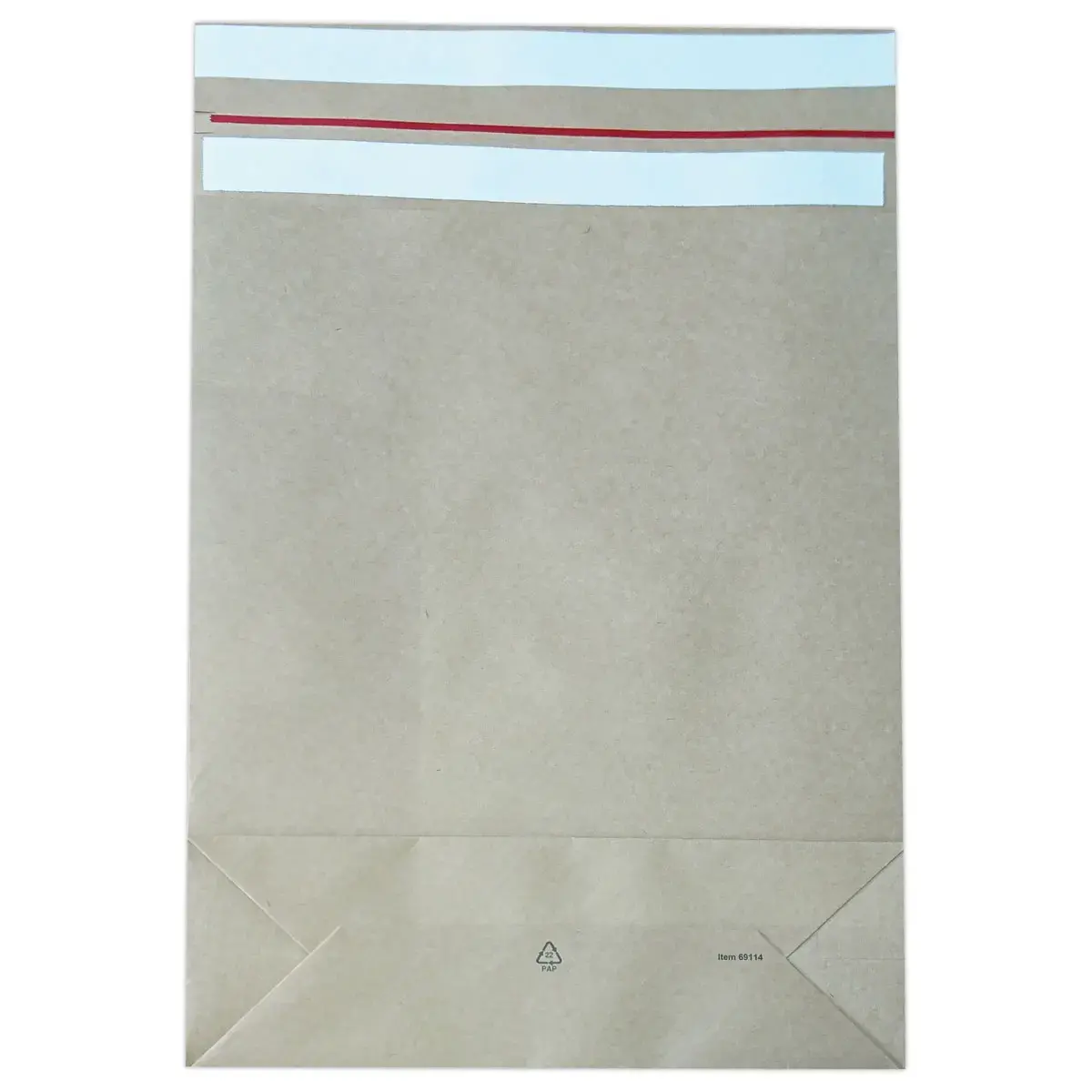 200 Pochettes r&eacute;utilisables kraft 350x450x120 100g 