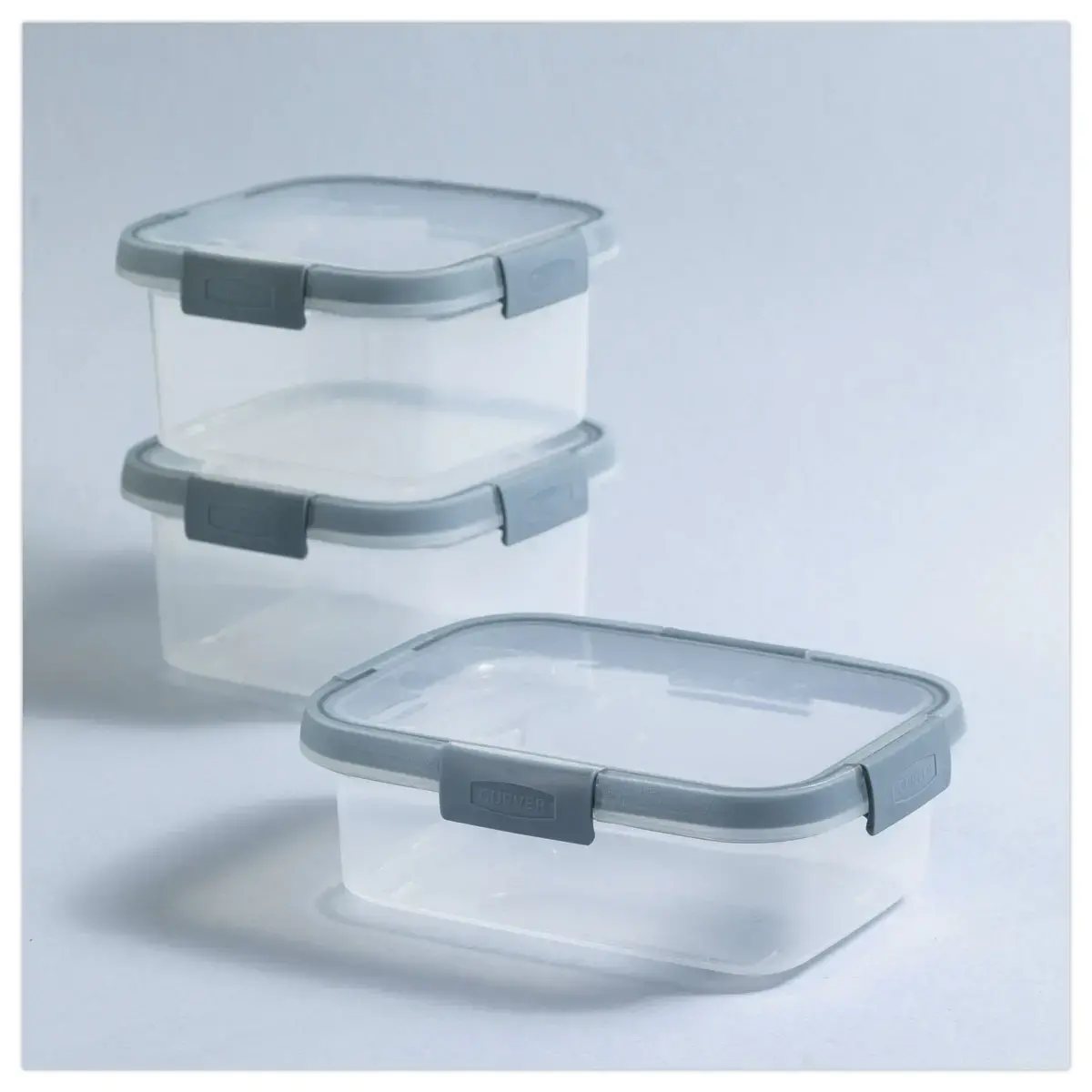 Boîte de conservation alimentaire 3,5LCURVER - Gris