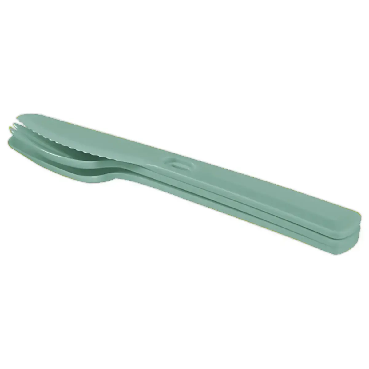 Set de couverts Smart To Go CURVER - vert