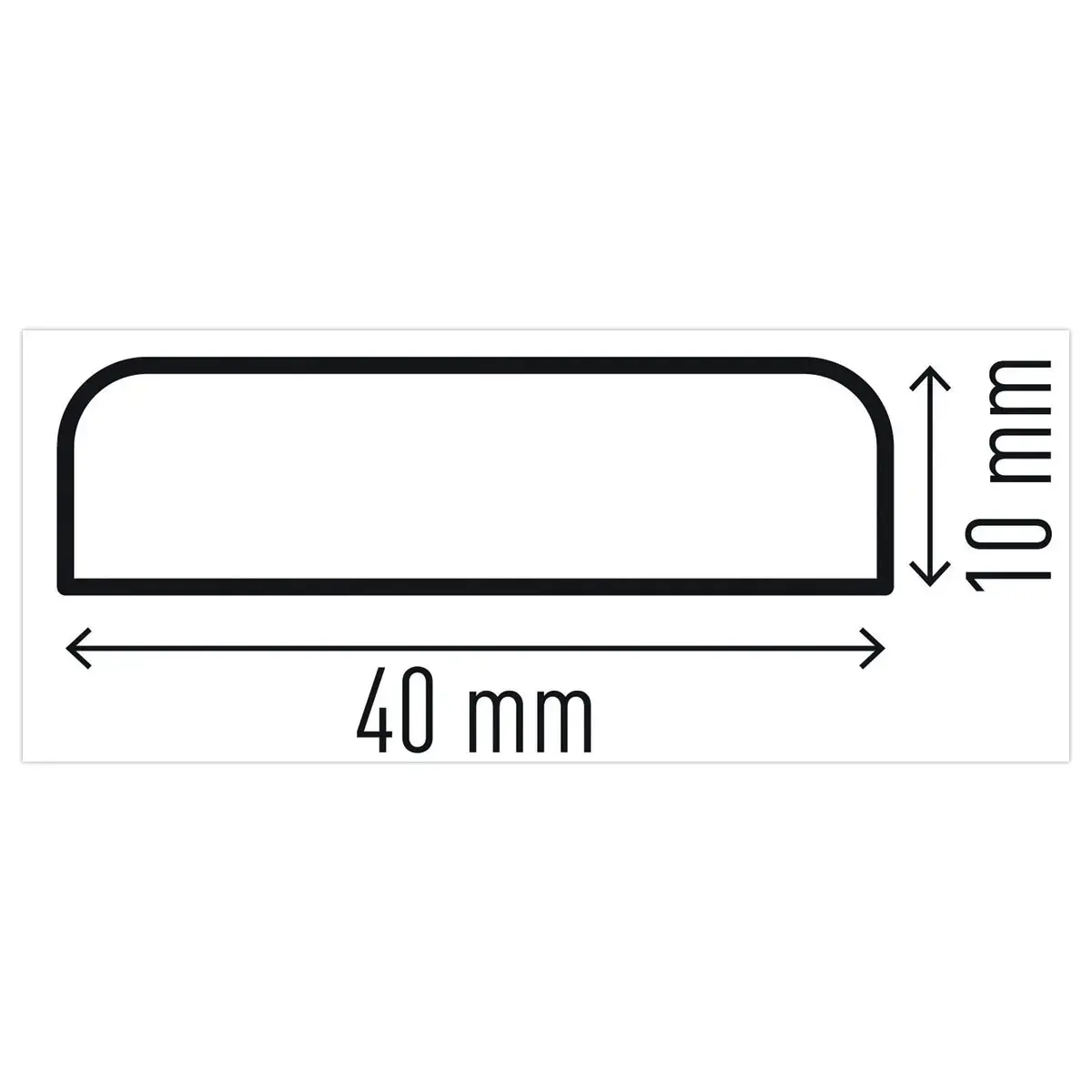 Profilé de protection en mousse polyuréthane S10