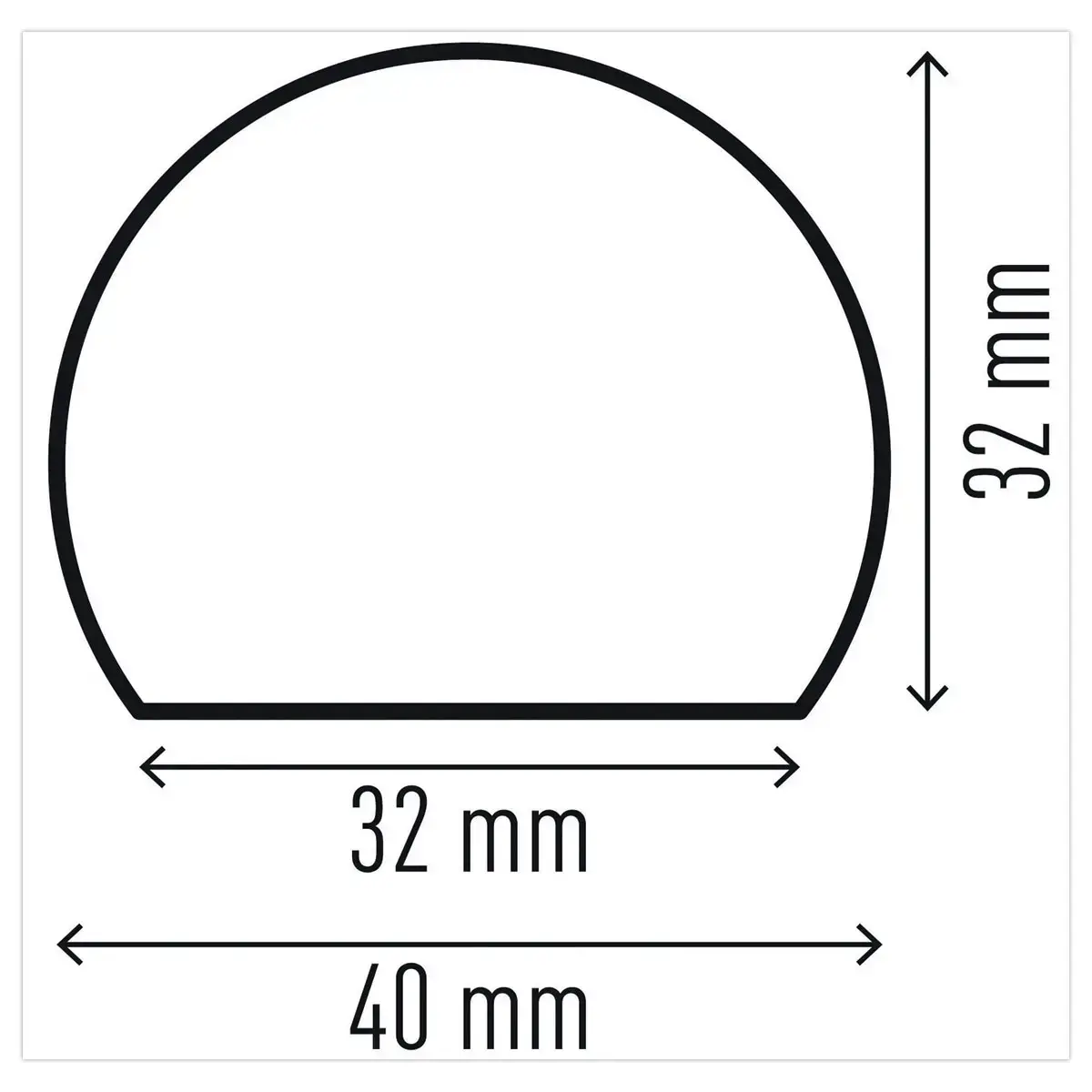 Profil&eacute; de protection en mousse polyur&eacute;thane S32R 