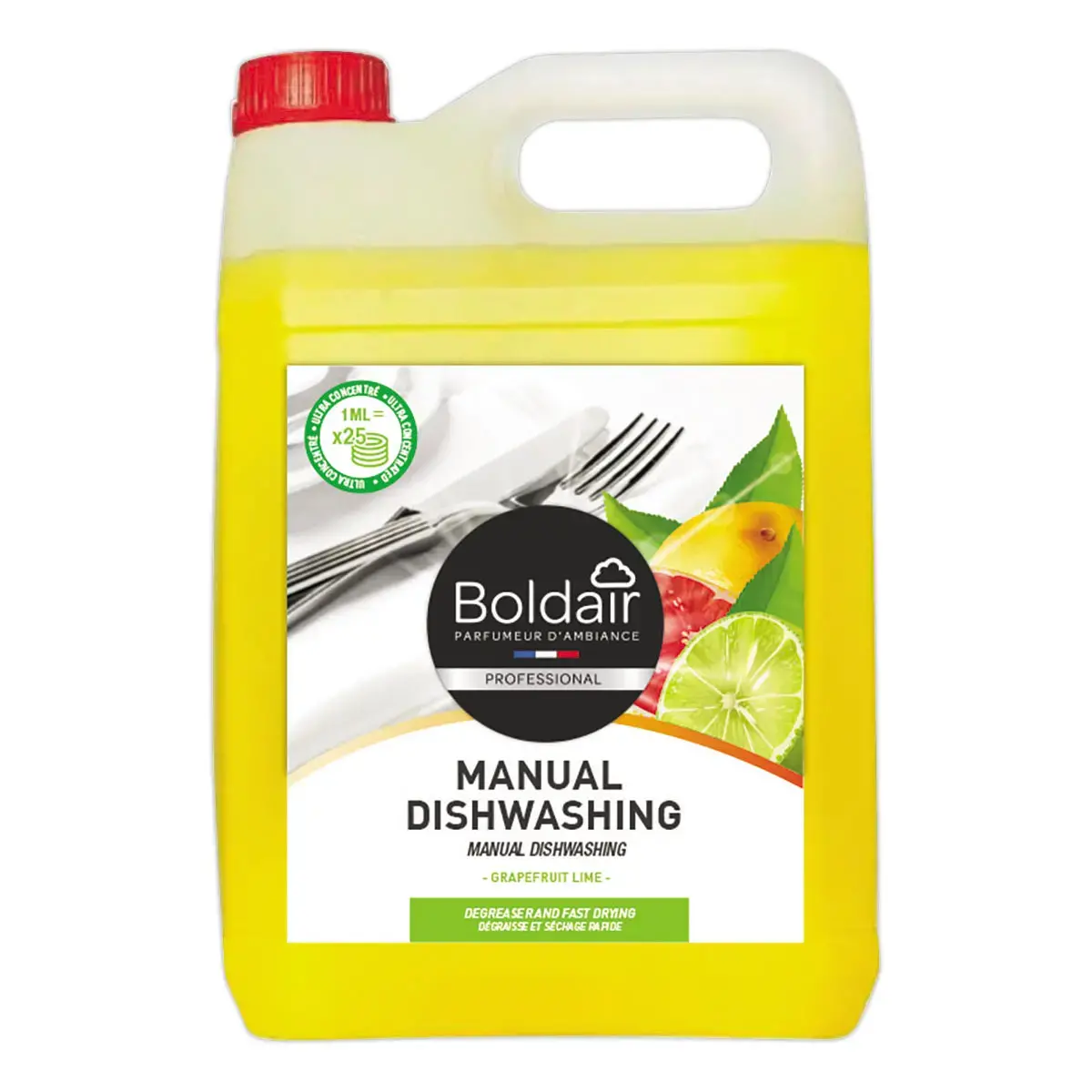 Liquide vaisselle et mains pamplemousse/ citron- 5 litres 