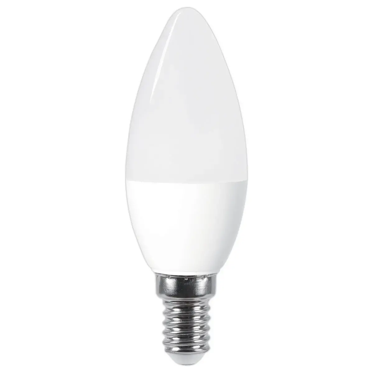Ampoule LED flamme  E14   4,9W 470LM 4000K opale 