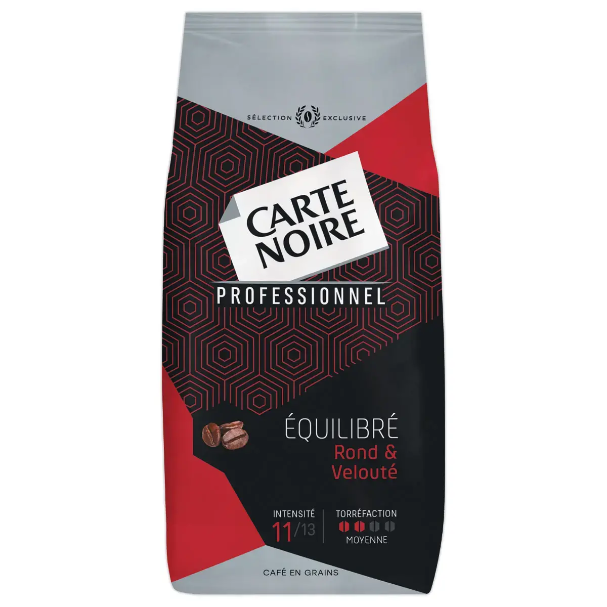 Caf&eacute; grains 1kg Equilibr&eacute; Carte Noire 