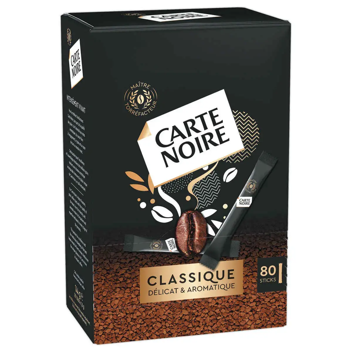 80 sticks de café soluble Carte Noire