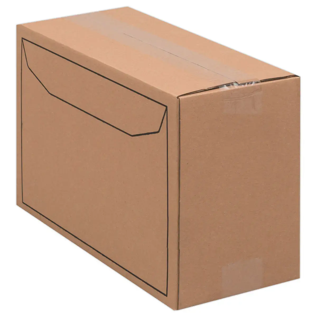 250 enveloppes MSPA extra blnches 229x324 mm fen 105x50 recyl 80g bde gomm 