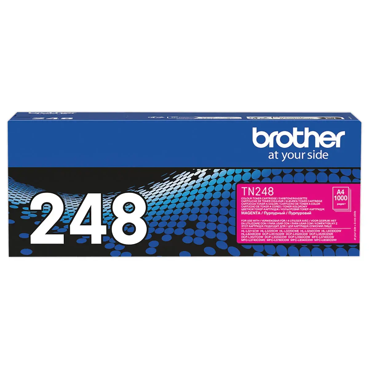 Cartouche magenta laser Brother TN248M