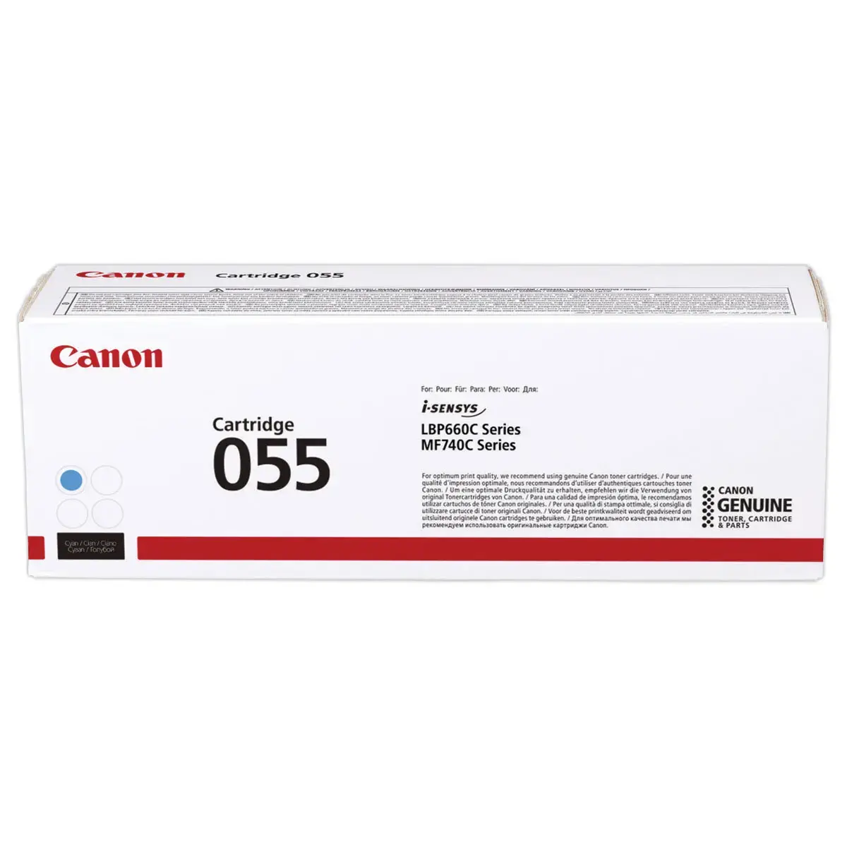 Toner CANON 055 Cyan 