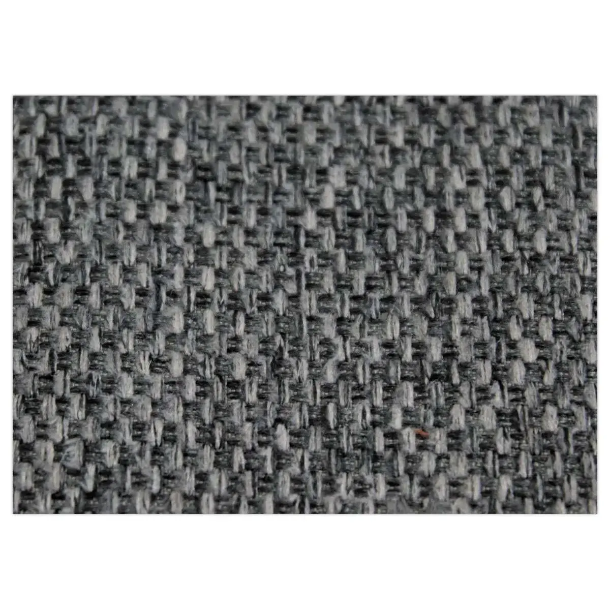 2 Fauteuils Tissu gris 4 pieds bois vernis montés