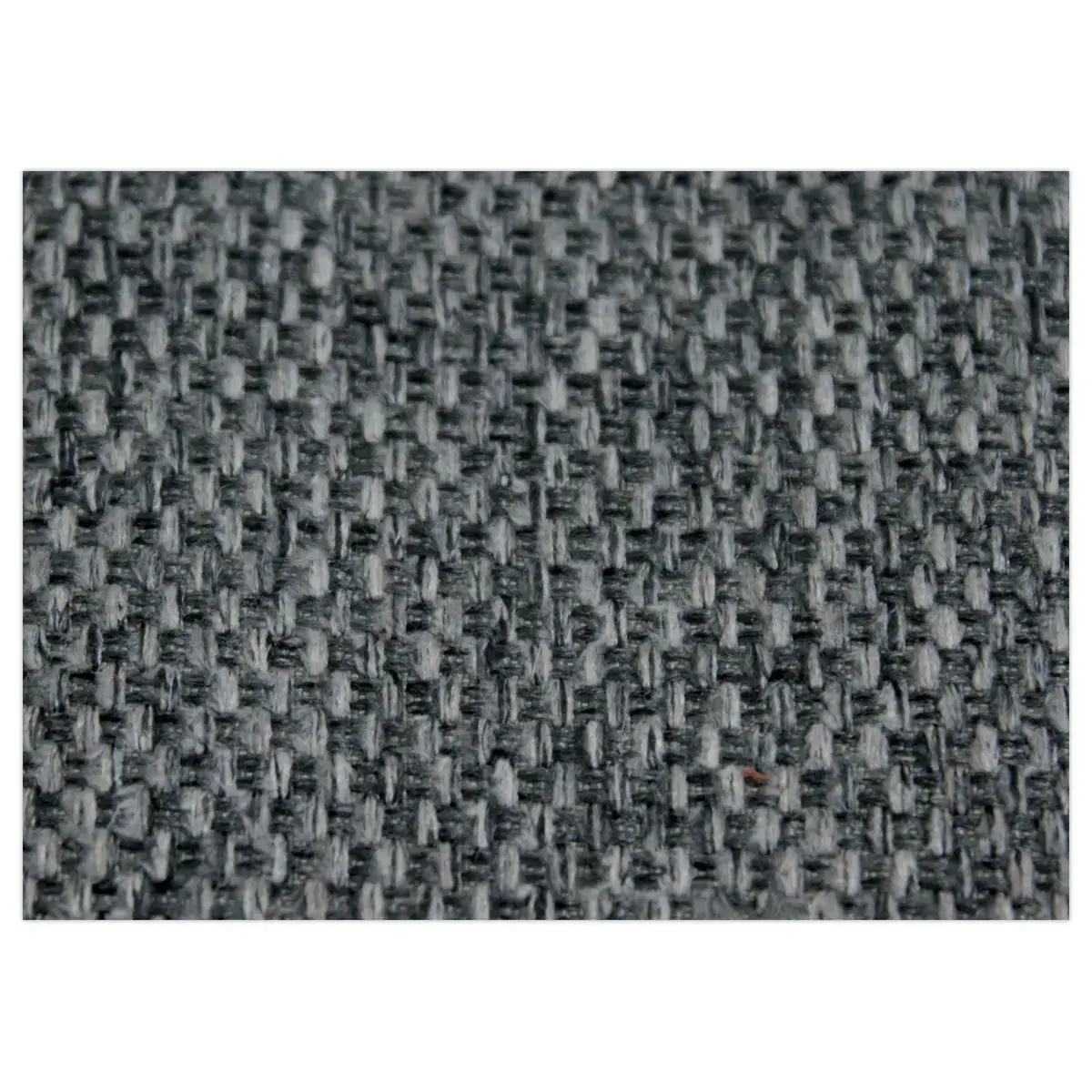 2 Fauteuils Tissu gris piétement à roulettes montés