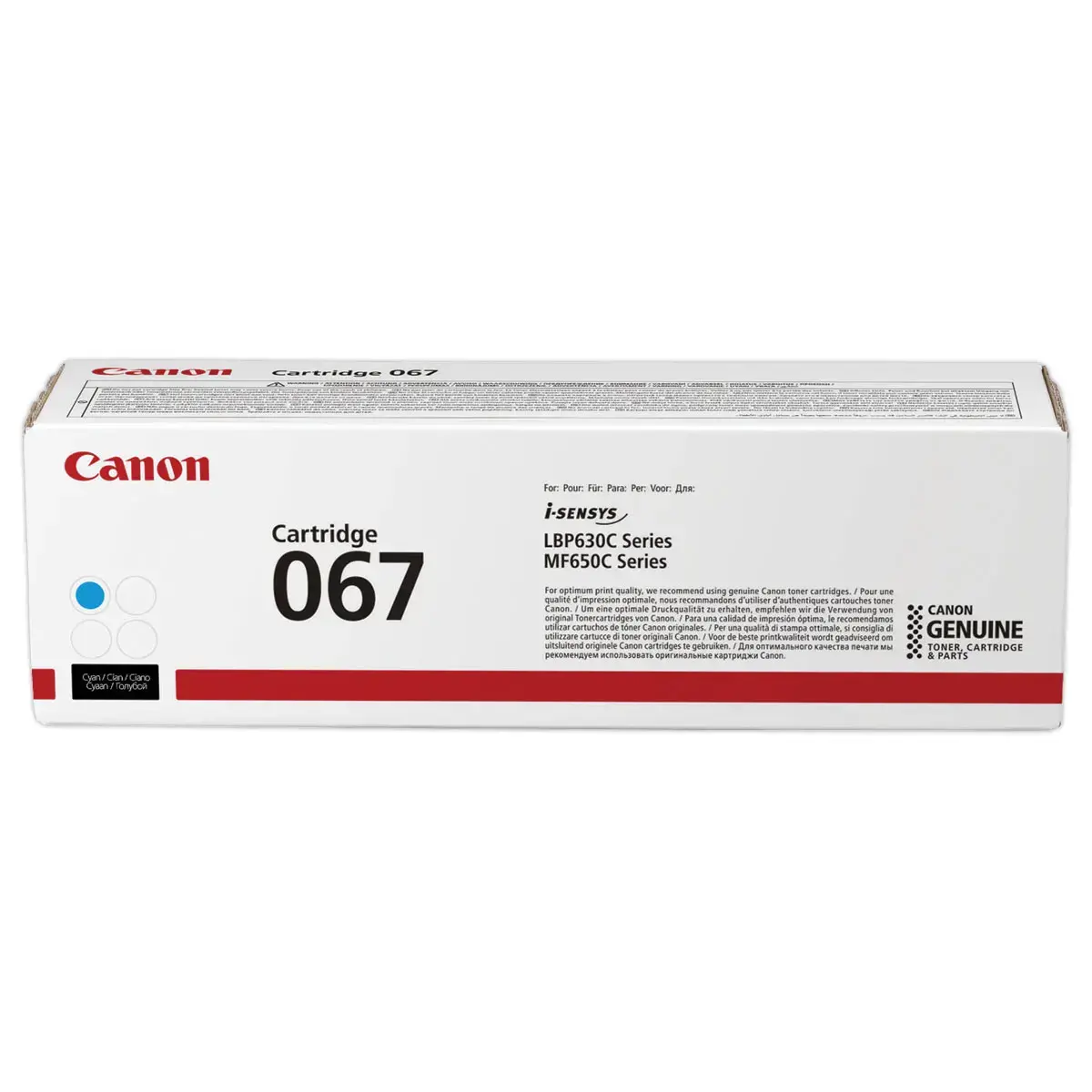 Toner CANON 067 Cyan