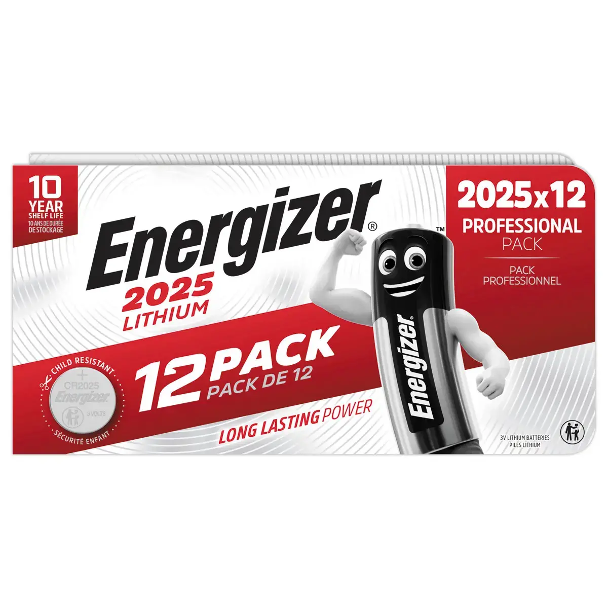 12 piles bouton 2025 - Lithium - ENERGIZER