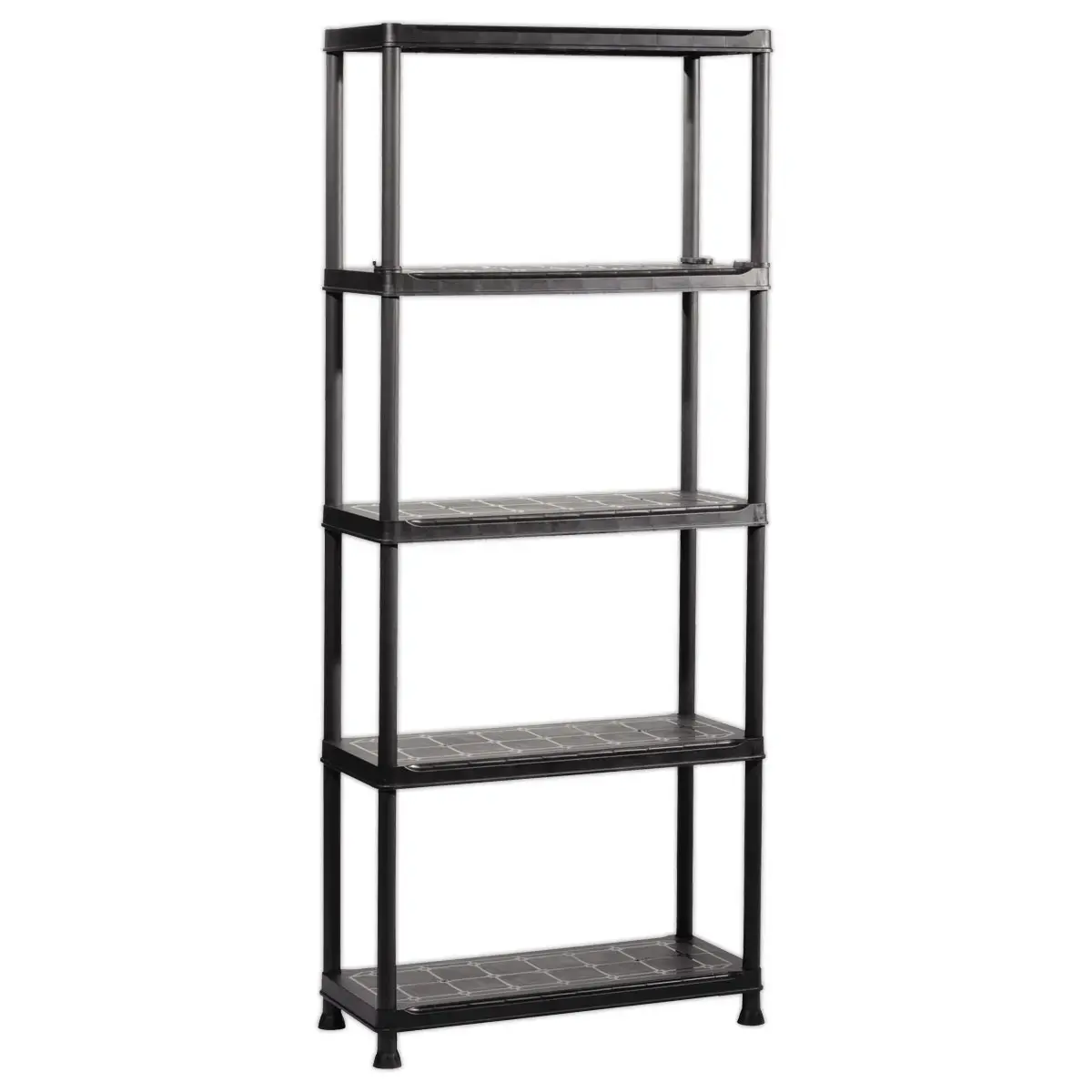 Etag&egrave;re &ndash; L 75 cm &ndash; 5 rayonnages &ndash; Noir 