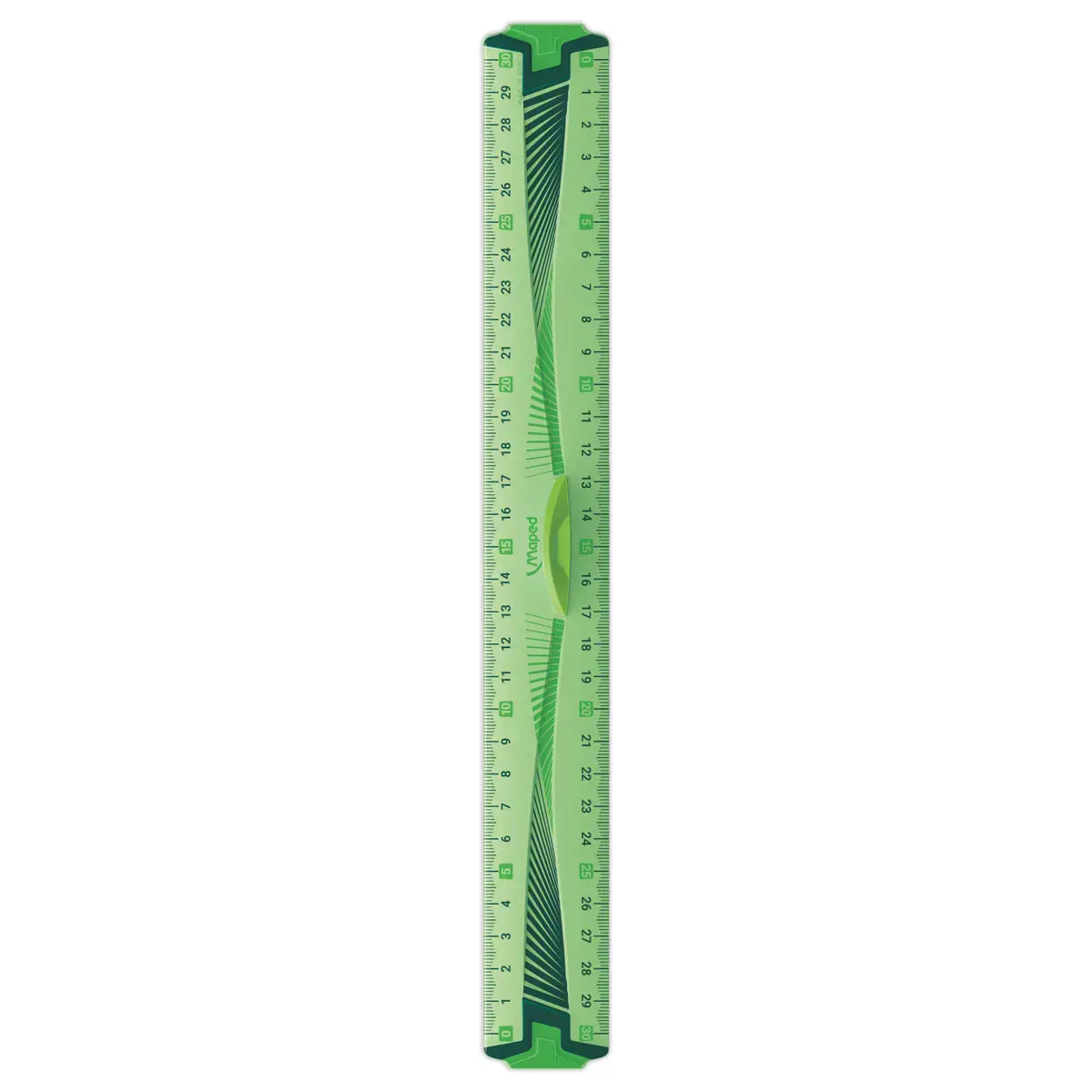 Triple-d&eacute;cim&egrave;tre incassable - 20 cm - Bleu ou vert - Maped 