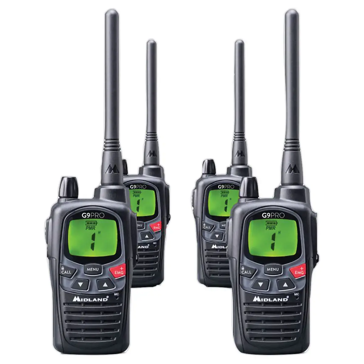 Talkie-Walkie PMR446 G9 Pro Valibox