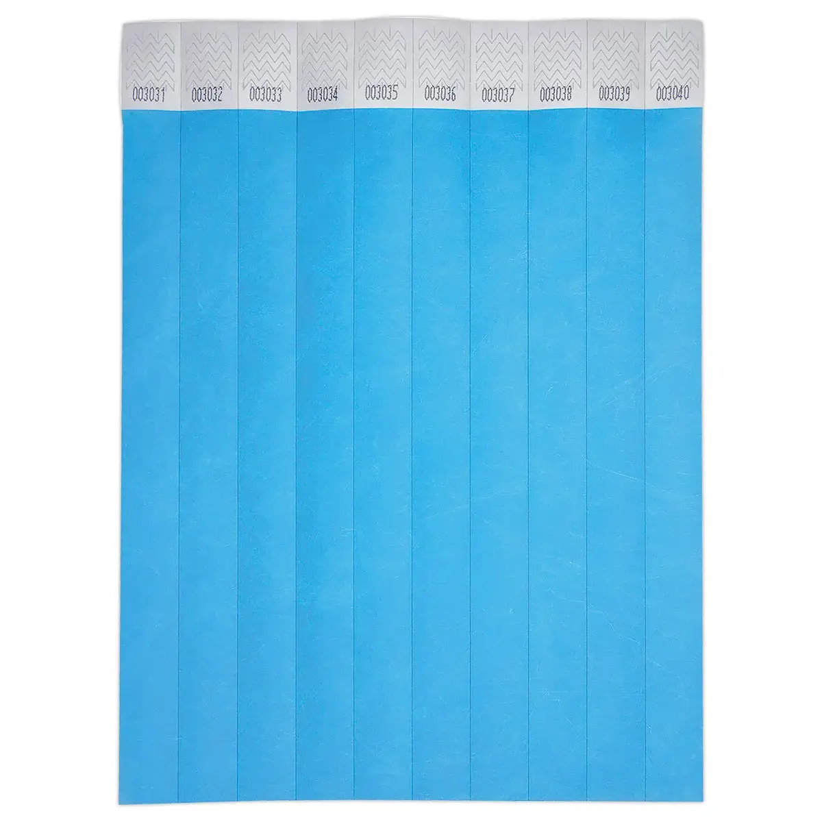 500 Bracelets Tyvek - Bleu - AVERY 