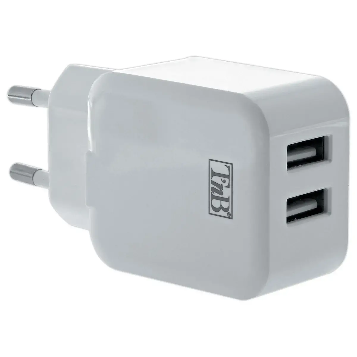 Chargeur secteur 2 ports USB-A 12W
