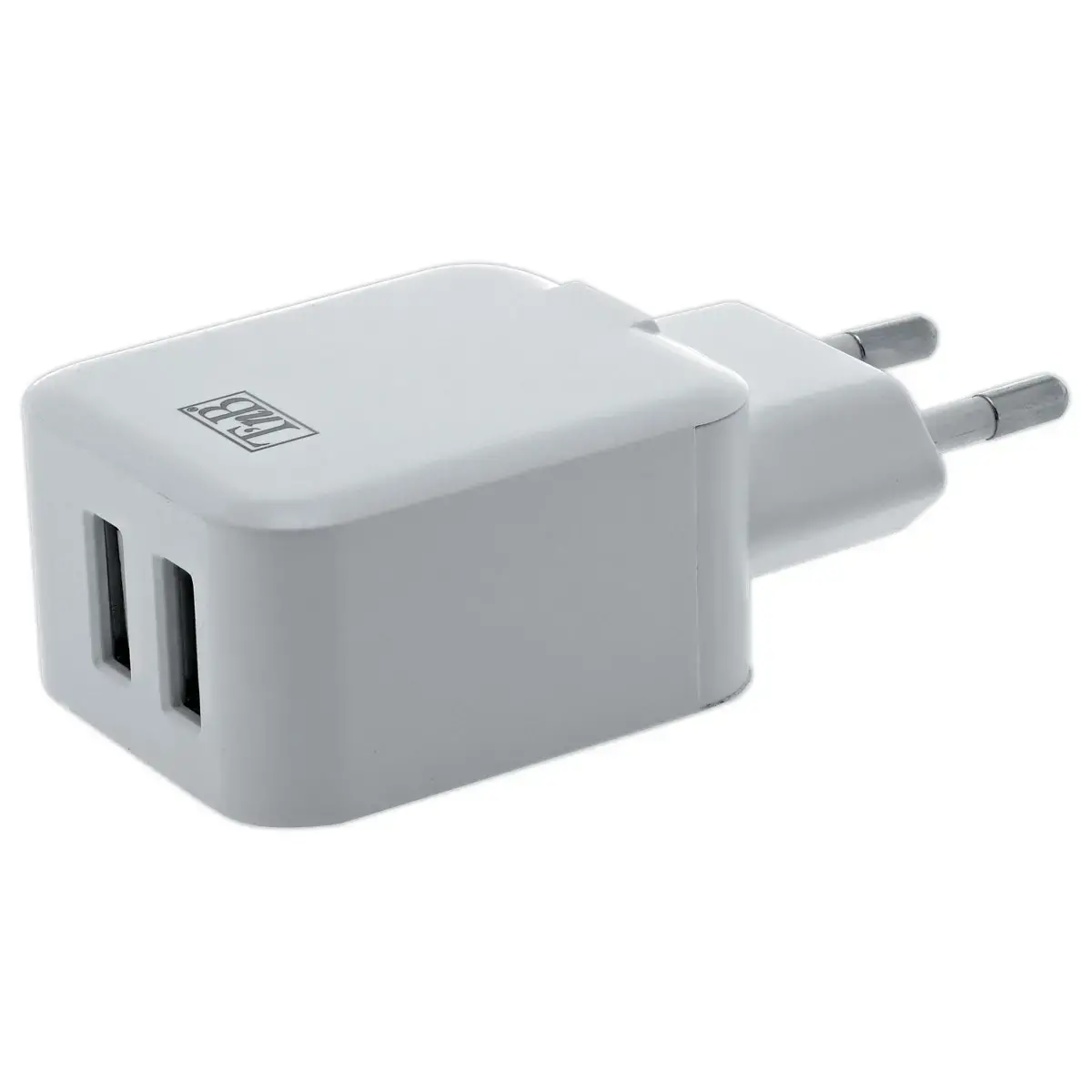 Chargeur secteur 2 ports USB-A 12W