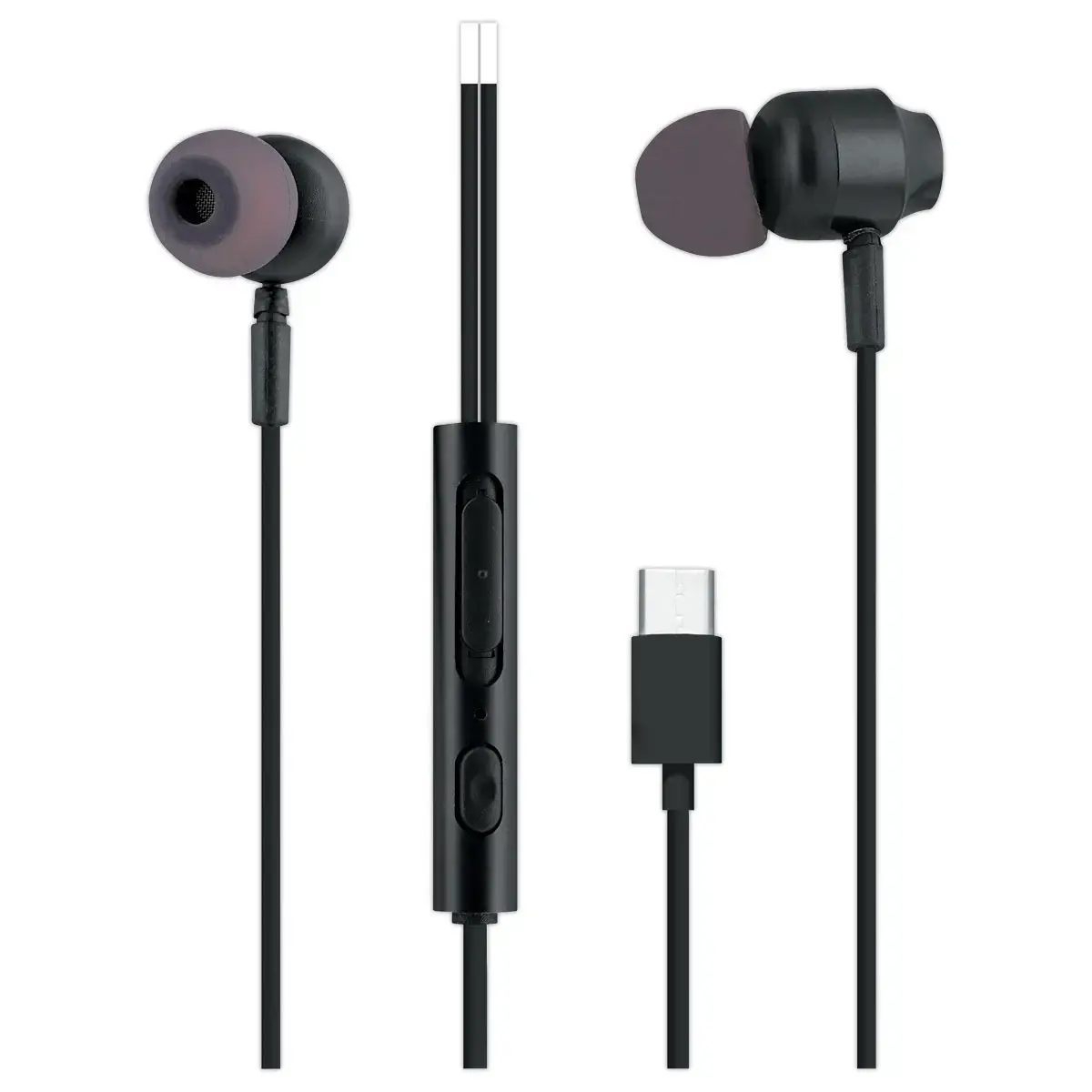Écouteurs semi intra-auriculaires TYPE-C