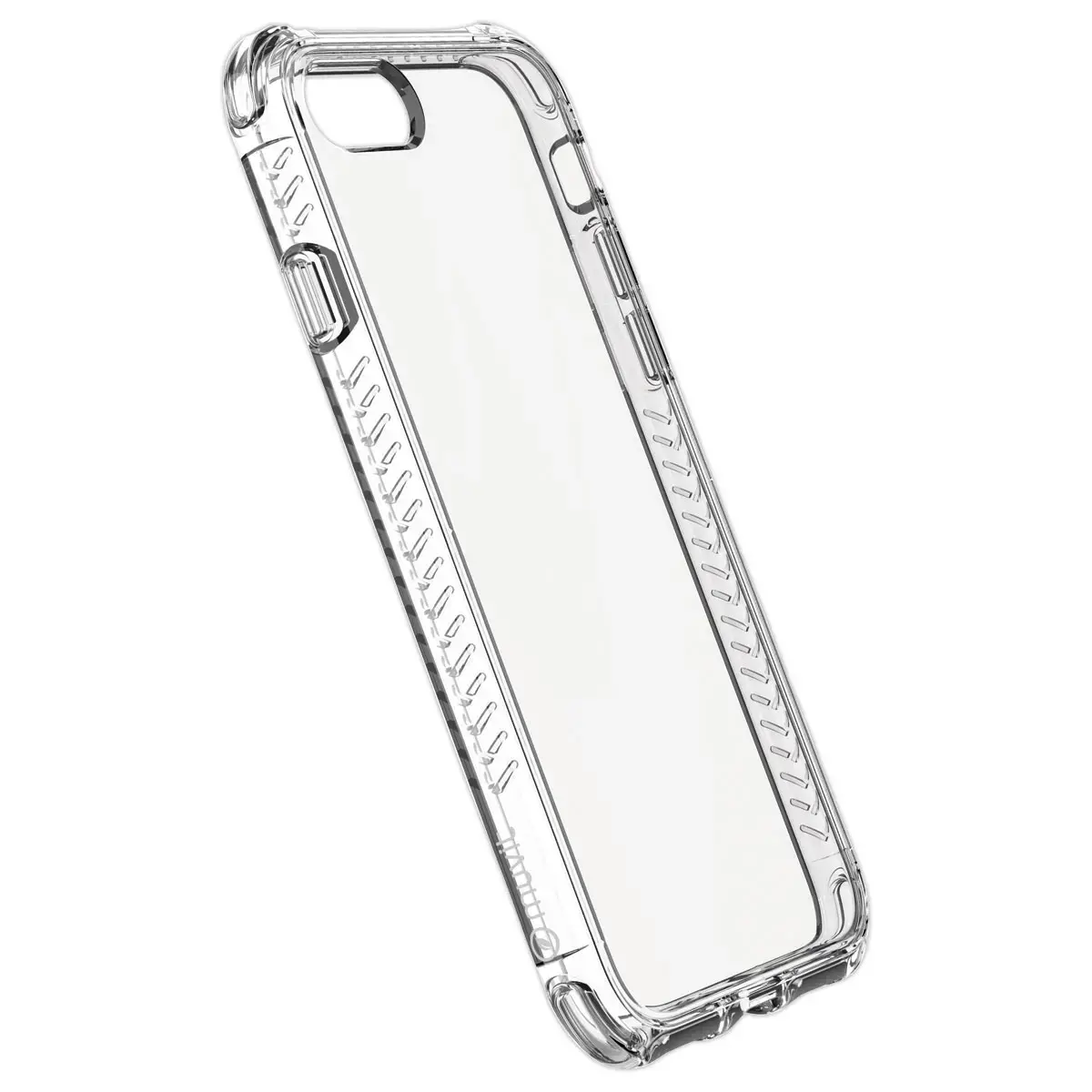 Coque pour IPhone SE/8/7/6S/6 avec c&ocirc;t&eacute;s renforc&eacute;s - Souple - Transparente - MUVIT 