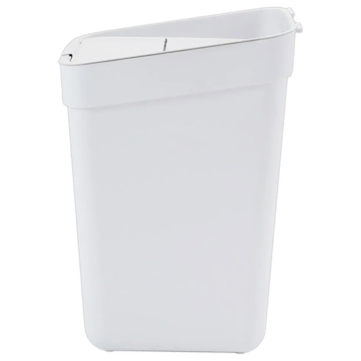 Poubelle à tri ready to collect 30l - blanc/gris