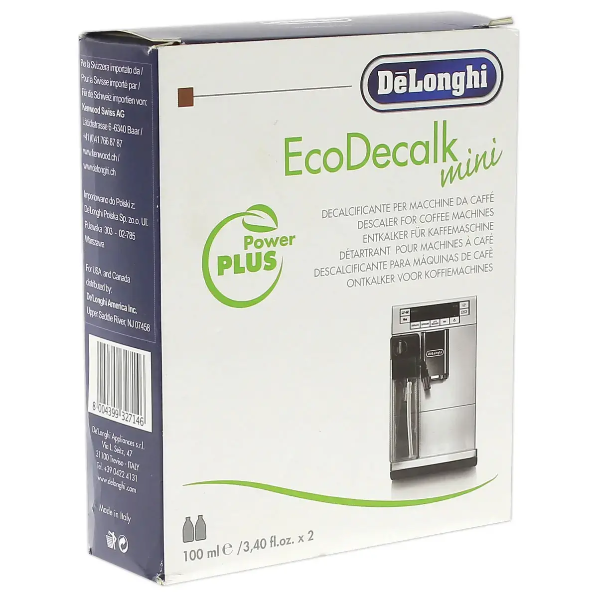 2 Flacons détartrant pour machine à café - 100 ml - DELONGHI