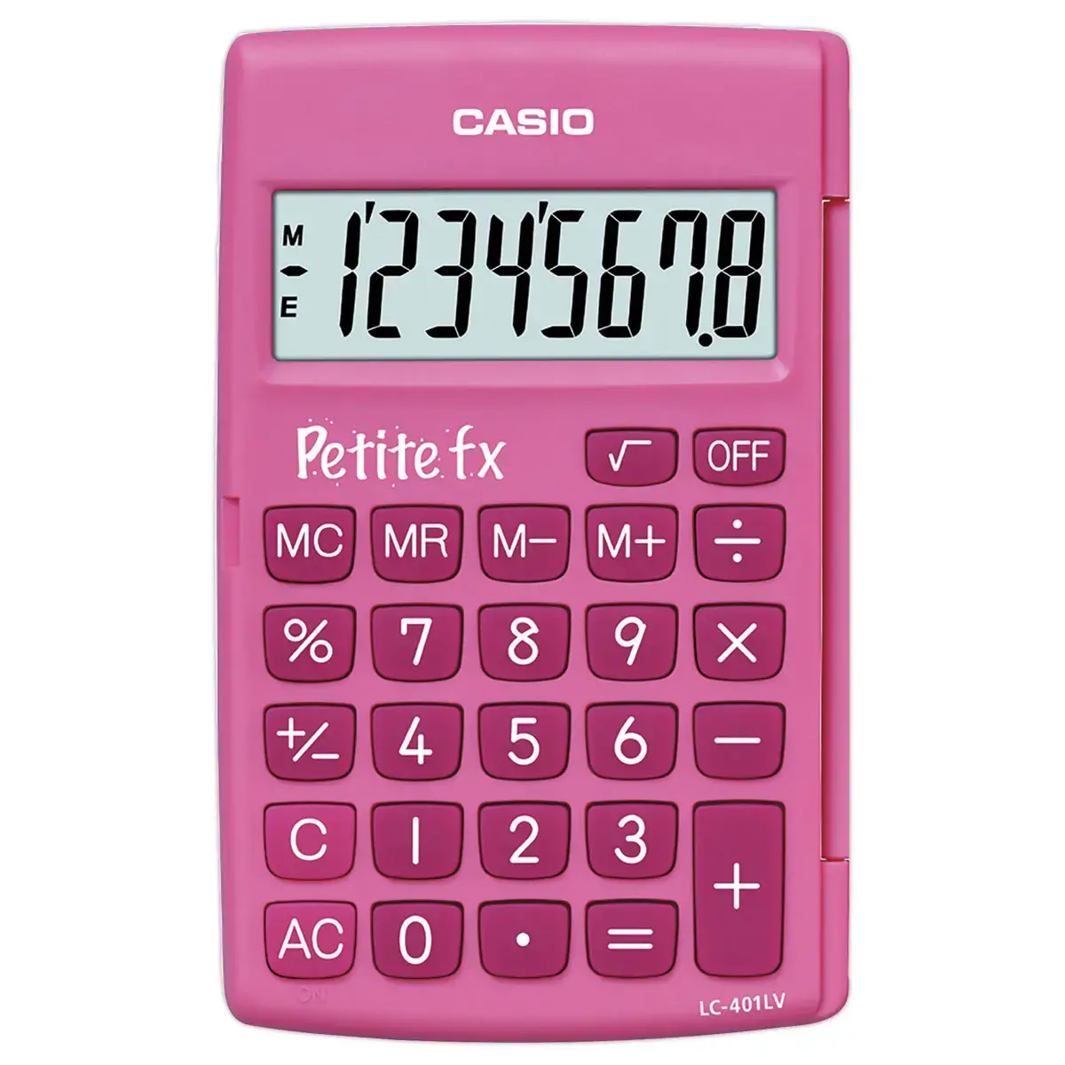 Calculatrice  petite FX - rose - CASIO 