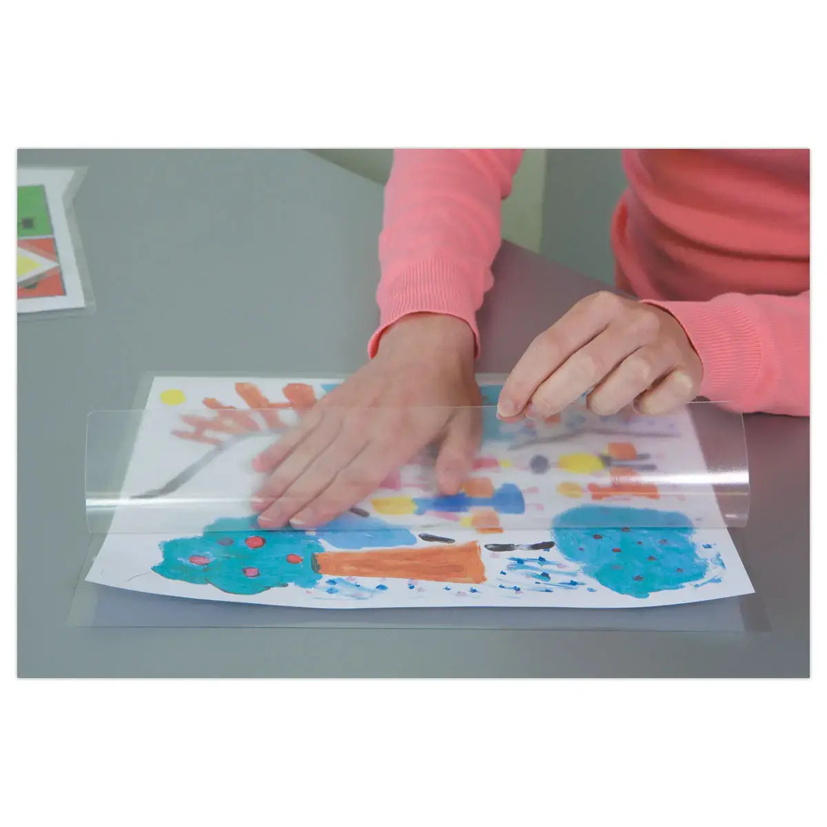10 Pochettes de plastification &agrave; froid A4 