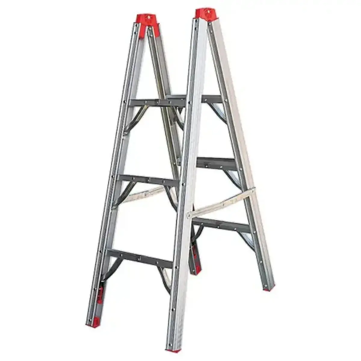 Escabeau 3 marches pliable extra plat