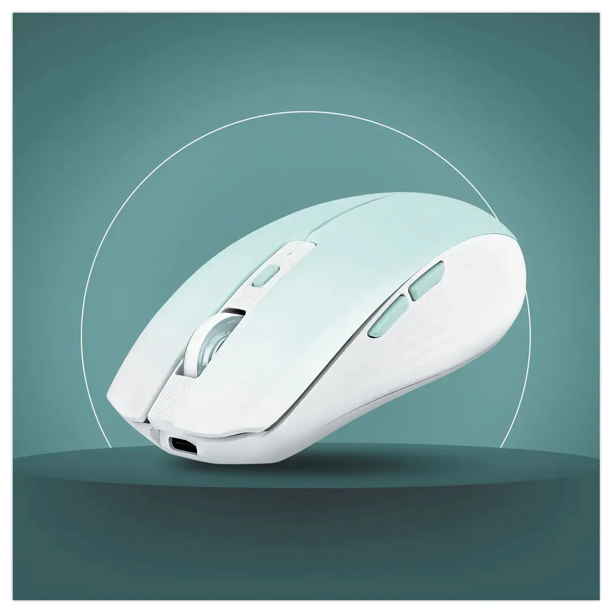 Souris gradient Dual Connect - Sans fil - Bleu - T'NB