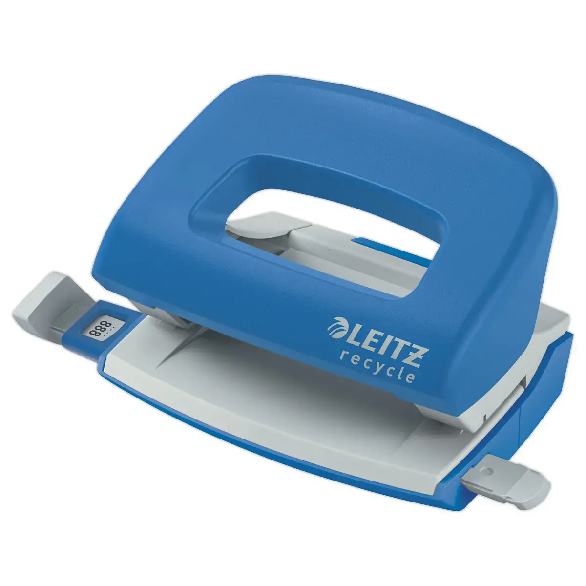 Perforateur Leitz Recycle 2 trous, 30 feuilles - bleu