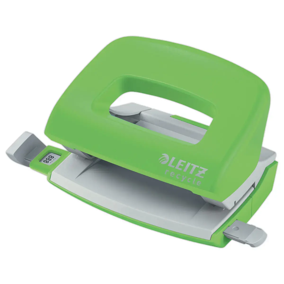 Perforateur Leitz Recycle 2 trous, 30 feuilles - vert
