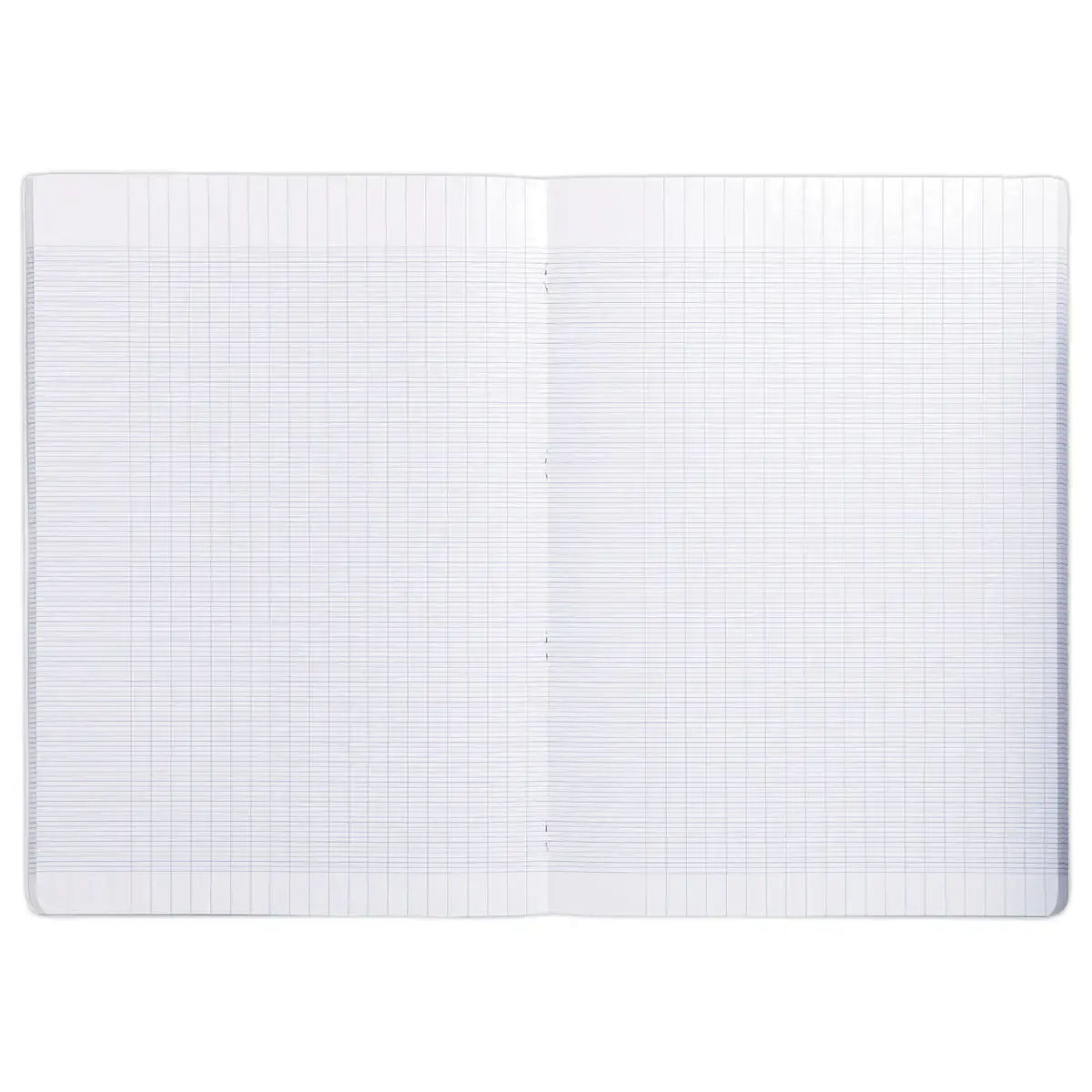 Cahier piqué A4 96 pages grands carreaux - couleur aléatoire