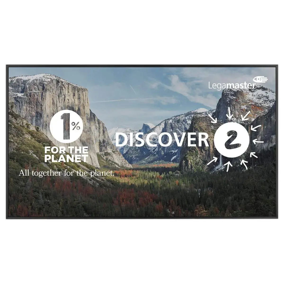 Pack écran d'affichage professionnel Discover 2 - Classe A - 55 pouces - LEGAMASTER