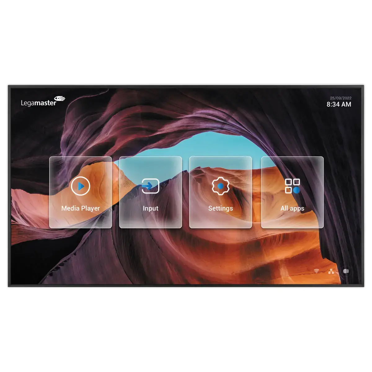 Pack &eacute;cran d'affichage professionnel Discover 2 - Classe C - 98 pouces - LEGAMASTER 