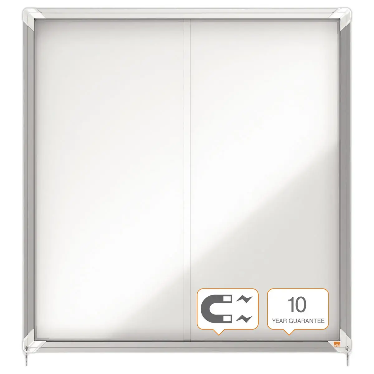 Vitrine d'intérieur Premium Plus - Magnétique - 12 x A4 - NOBO