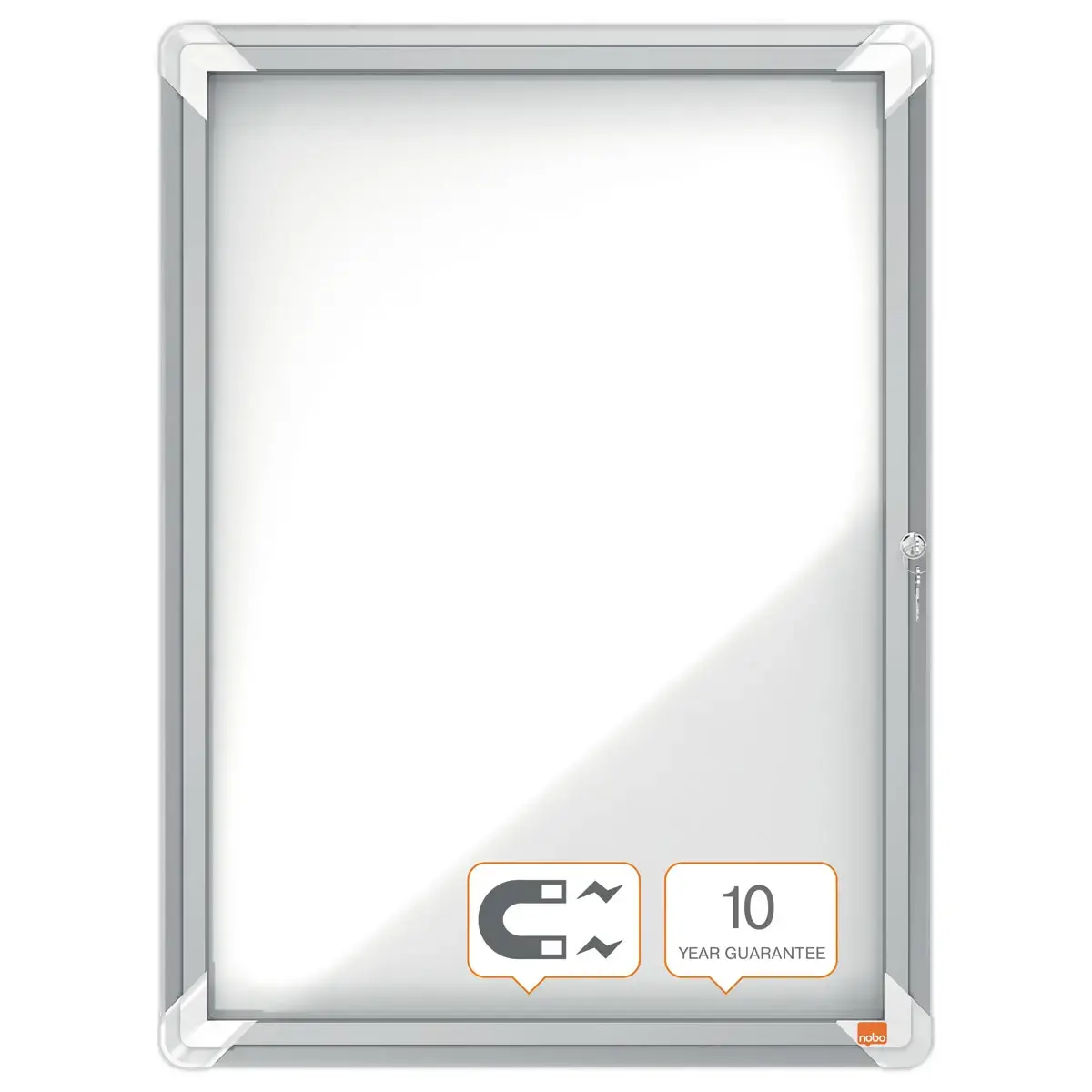 Vitrine d'intérieur magnétique - 4 x A4 - NOBO