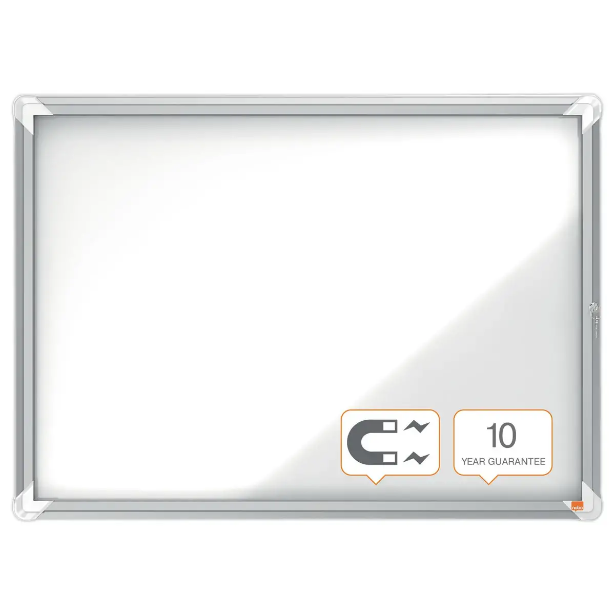 Vitrine d'intérieur magnétique - 8 x A4 - NOBO