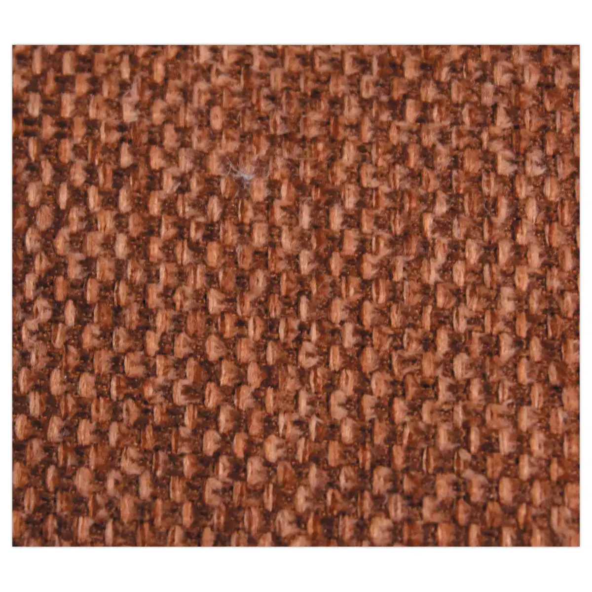 2 Fauteuils Tissu terracotta piétement àroulettes montés