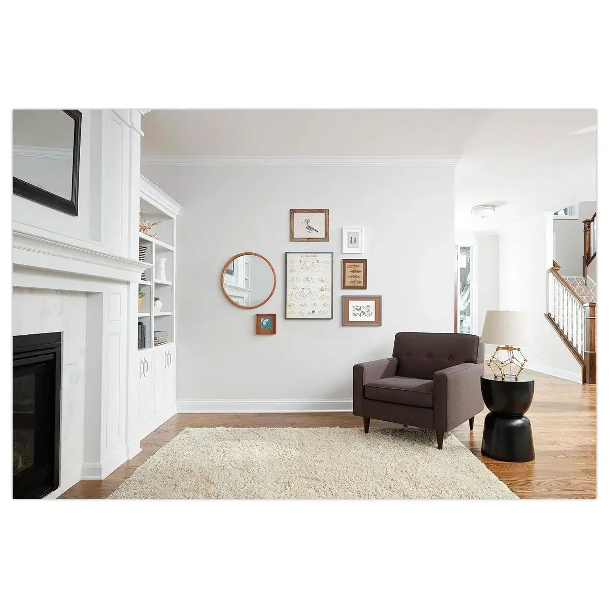 Languettes accroche-tableaux - Taille M - Blanc - Command 