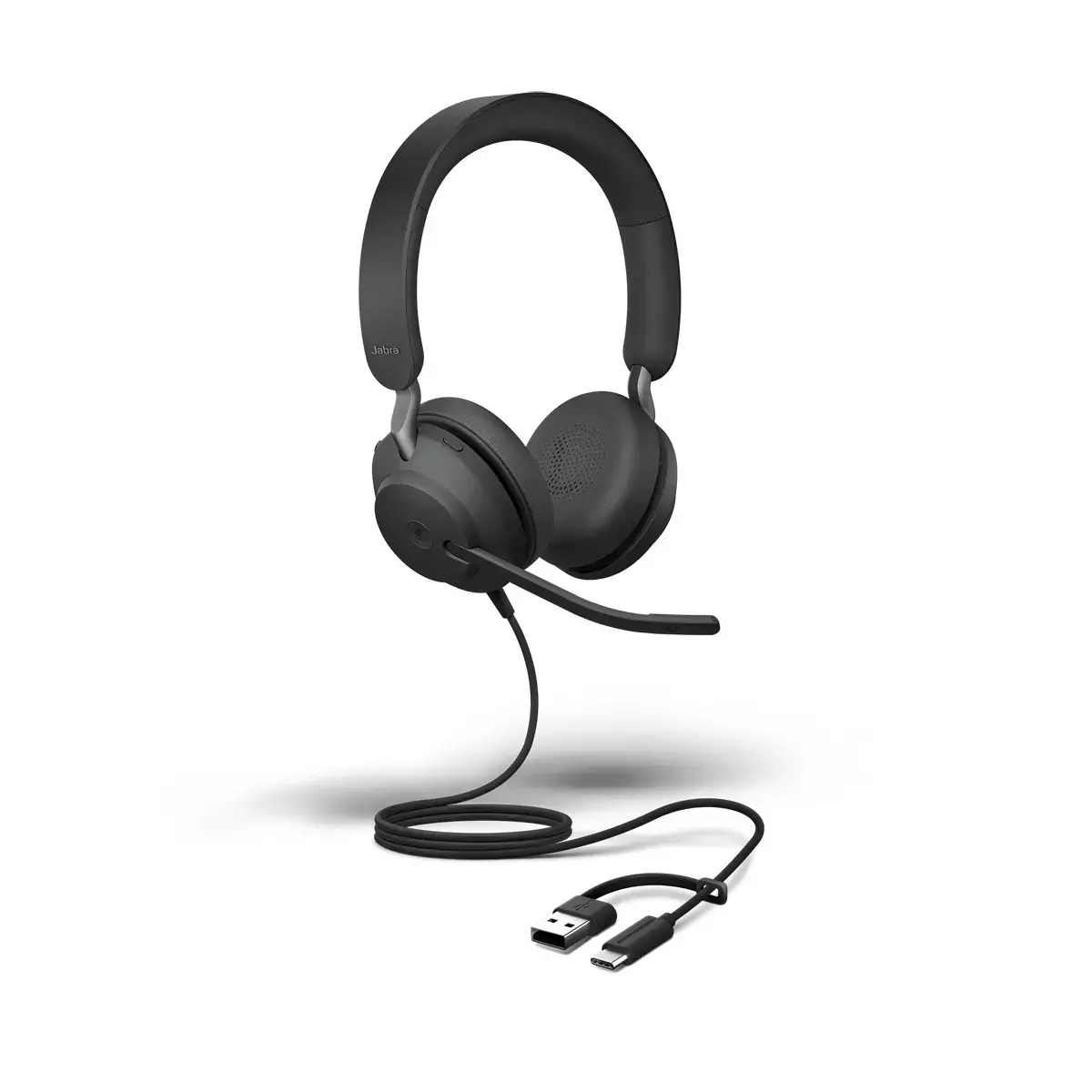 Casque filaire Jabra Evolve2 40 SE MS Stéréo