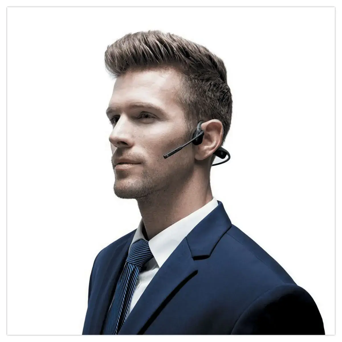 Casque sans-fil &agrave; conduction osseuse OpenComm2 - Bluetooth - noir 