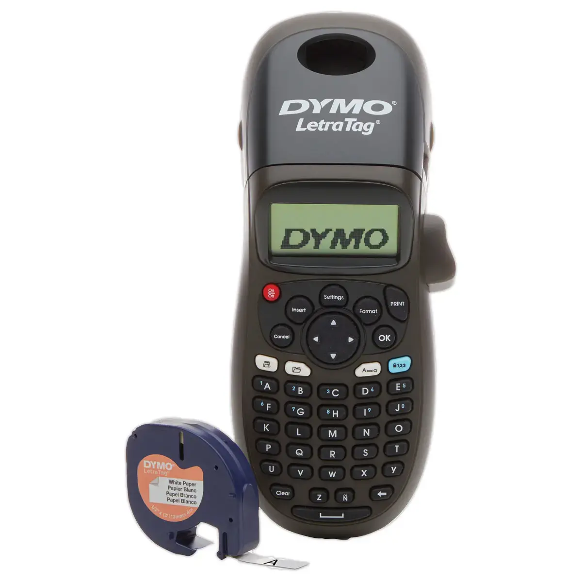 TITREUSE DYMO LETRATAG 100H Noir