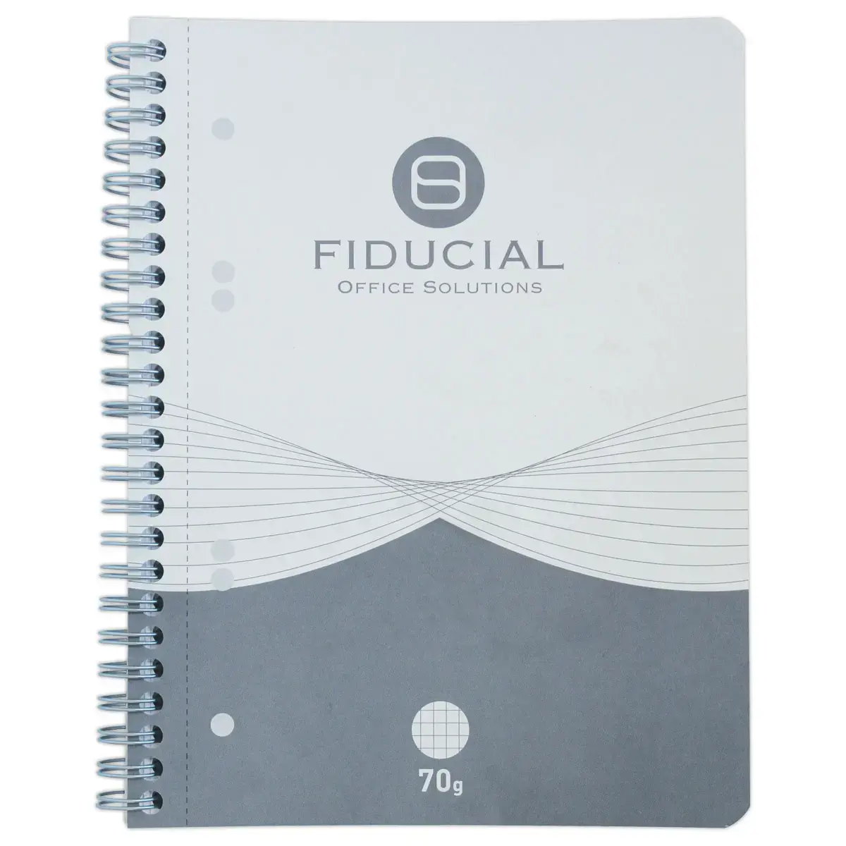 Cahier spirale 70g - A5+ 5x5 - 160 pages - FIDUCIAL