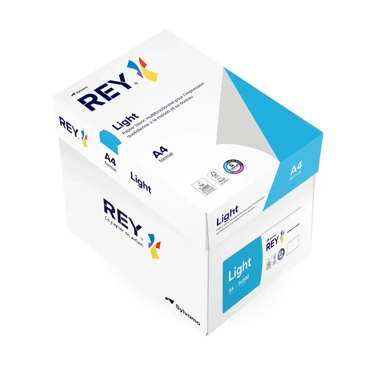 5 Ramettes de 500 feuilles de papier Discovery A4 75Gr blanc