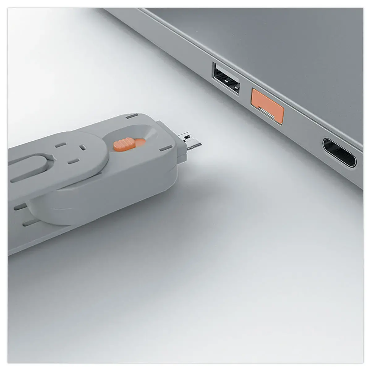 Clé pour bloqueurs de port USB Type A - 4 verrous - Orange - LINDY